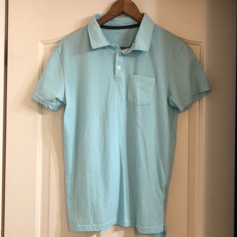 Blue Crown Men’s Short Sleeve Polo Shirt Size S